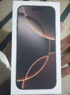 I am selling apple iphone 16 pro max 256GB