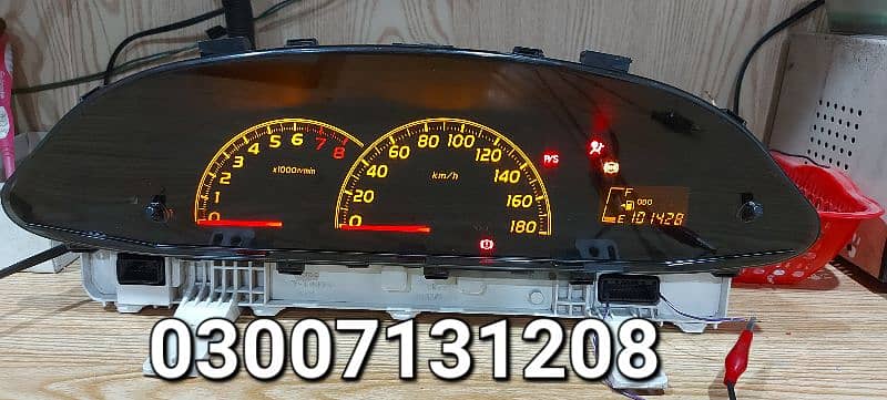 Vitz 2008 Rpm Speedometer 0