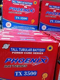 Phoenix Tall Tublar Batteries/TR-2800/TR2500/TR3500