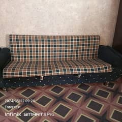 foldable sofa cum bed,  3 seater sofa