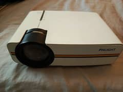 Projector with mini speakers