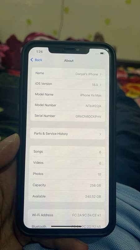 iphone xsmax pta approved 256GB 1