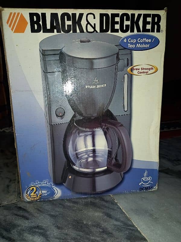 Black and Decker coffee maker 3