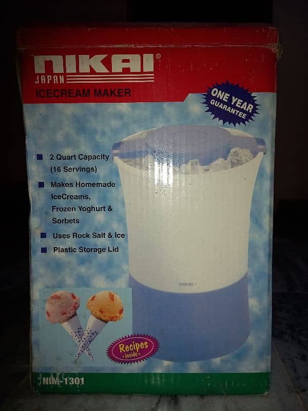 Nikai Japan Iceream Maker 3