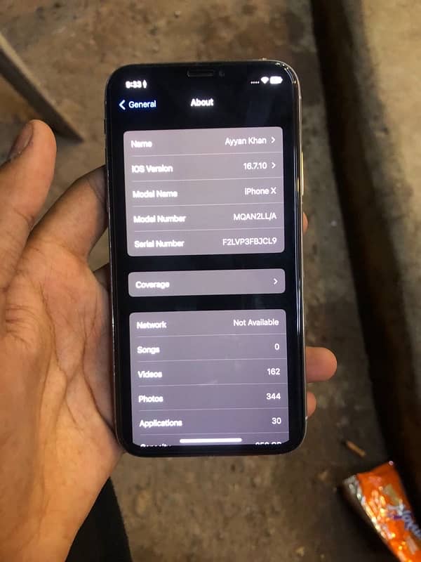 Iphone X256 Gb  Non All Ok 6