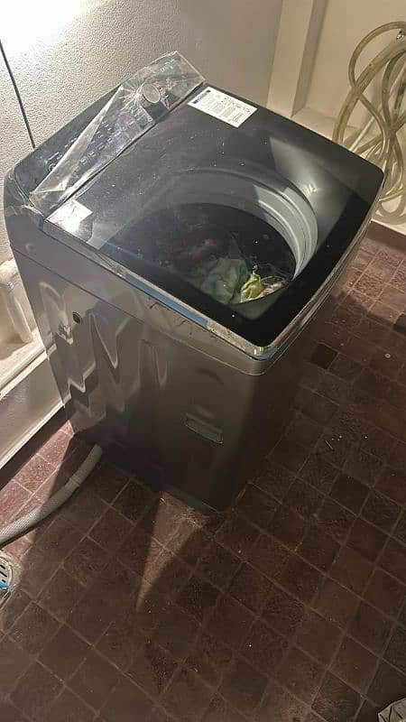 haier large automatic washing machine 0