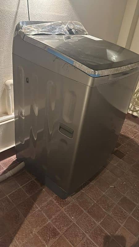 haier large automatic washing machine 1