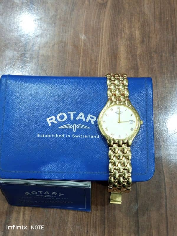 ROTARY VINTAGE GOLD PLATED 1