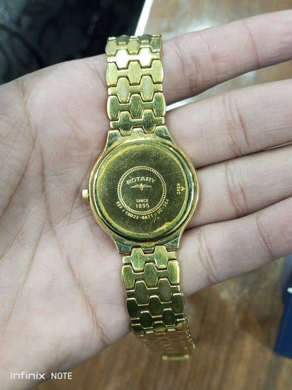 ROTARY VINTAGE GOLD PLATED 5