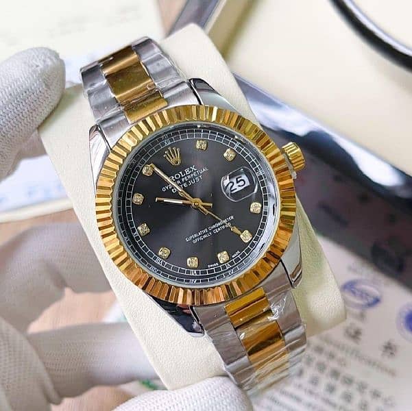 Rolex premium quality watch with date 2