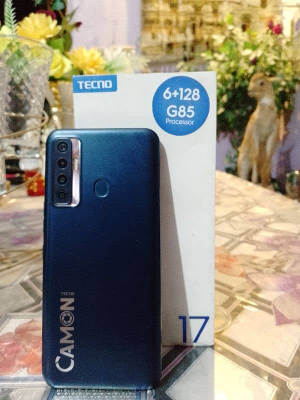 Tecno Camon 17 6/128gb - In good condition (details in description) 0