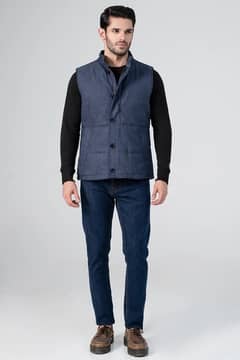 Charcoal Jacket Sleeveless