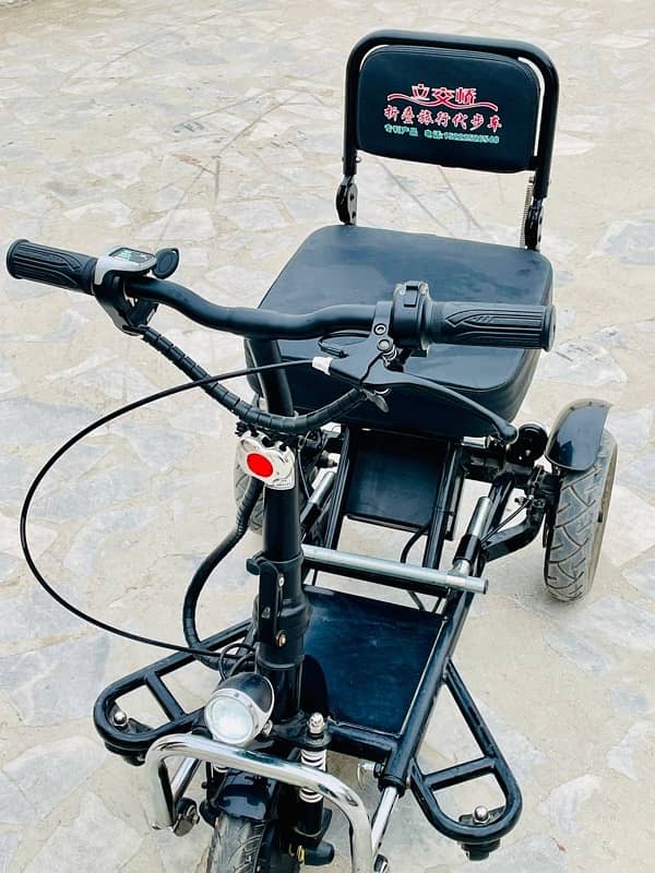 3 wheeler electric vehicle special for disabled person 8