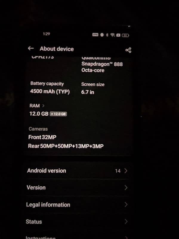 Oppo Find X3 Pro 5G Non Pta 12+12 GB Ram 256 GB Rom 0