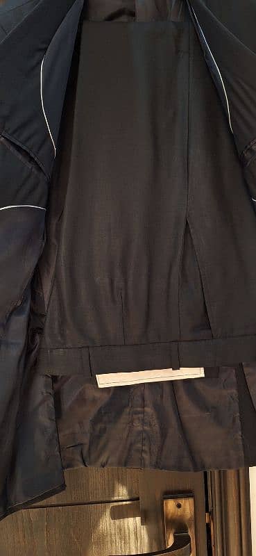 Jet Black Pant Coat 2