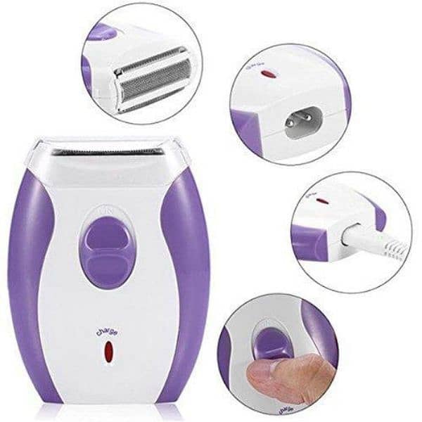 Kemei KM-280R Hair Removal Shaver for Women 2