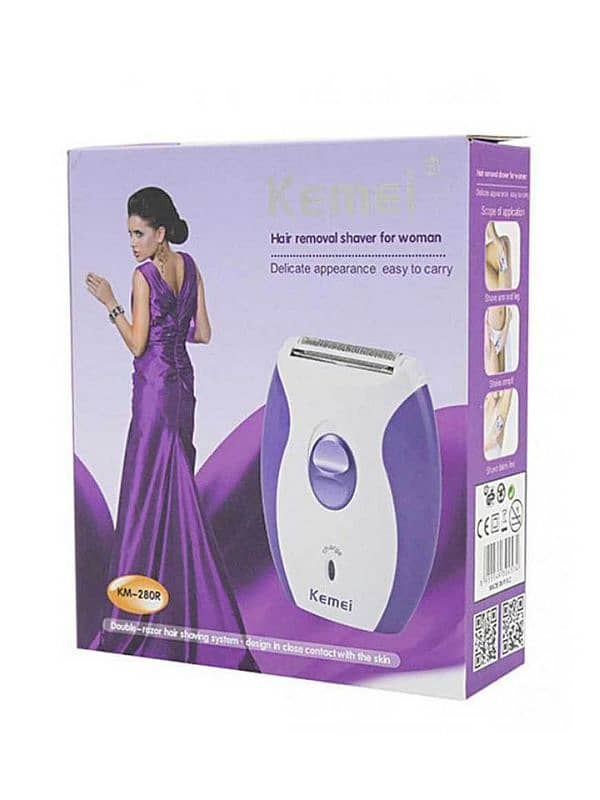 Kemei KM-280R Hair Removal Shaver for Women 3