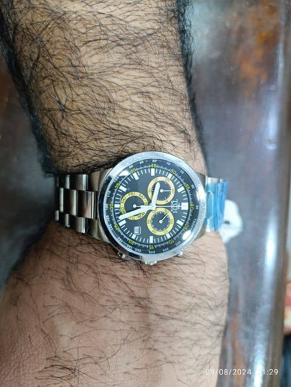 Original  TCH chronograph date watch in 15000 only 5