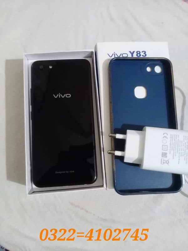 Vivo y83 128gb & 6gb box & Original Charger= 10,500 Fix Rate- All Ok 0