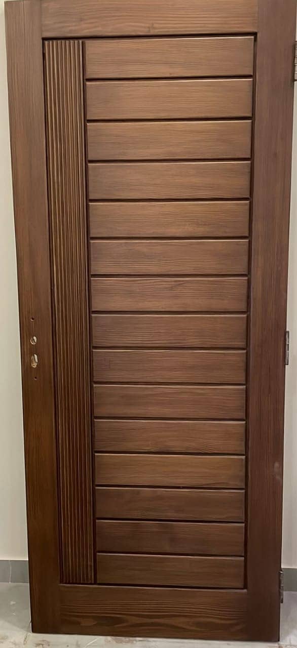 Elegant Wooden Doors and Steel Frames 4