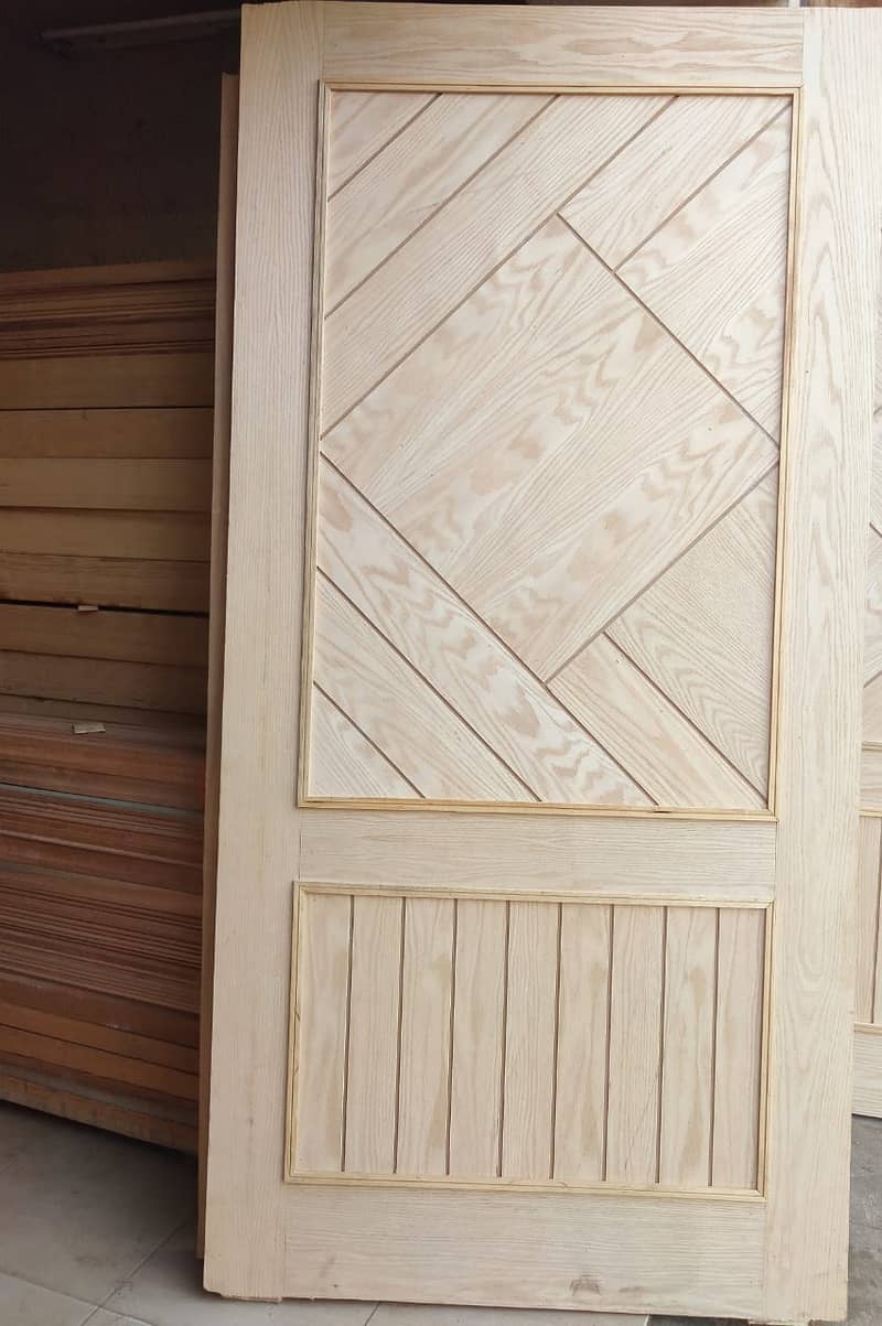 Elegant Wooden Doors and Steel Frames 8