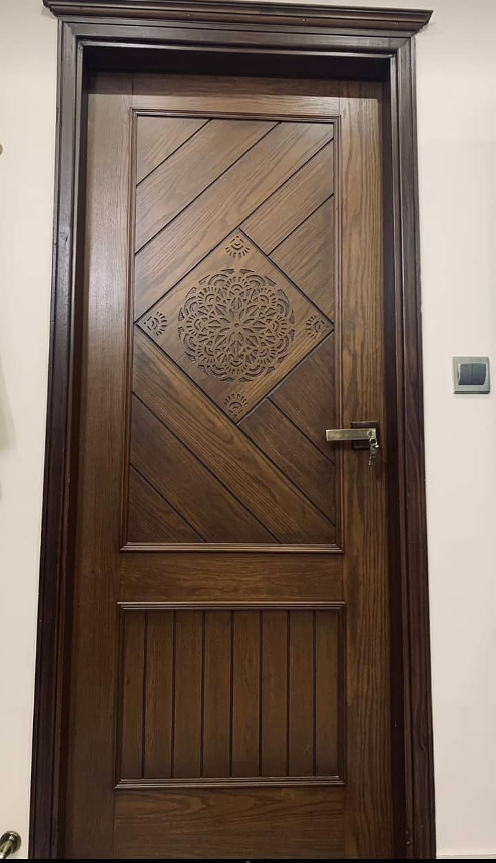 Elegant Wooden Doors and Steel Frames 14