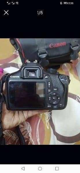 Canon 1300d with 2 lens 18-55 and 75-300mm 0