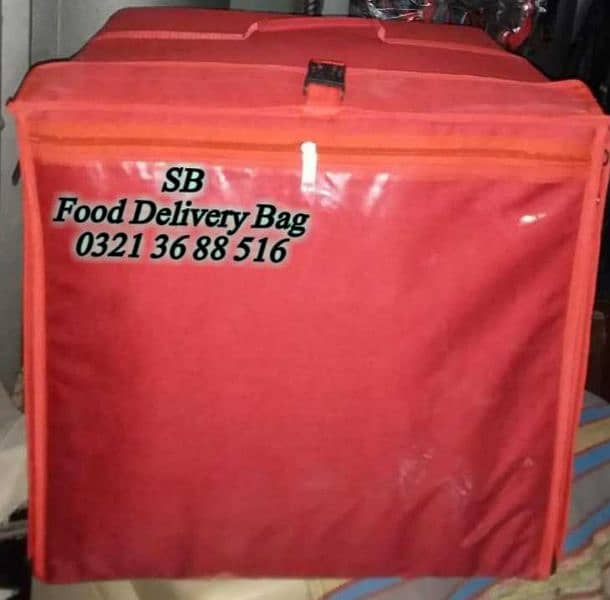 Delivery Bag food & pizza burgers manufacturing pizza oven fryer 4