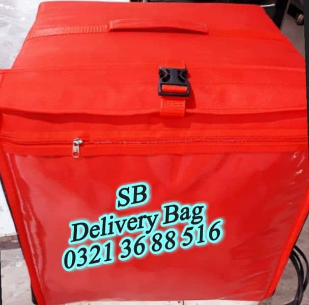 Delivery Bag food & pizza burgers manufacturing pizza oven fryer 6