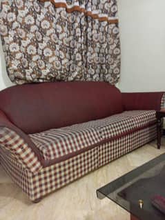 home used 5 seater sofa set original Moltyfom .