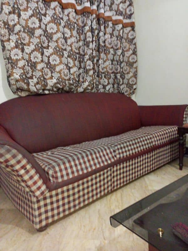 home used 5 seater sofa set original Moltyfom . 0