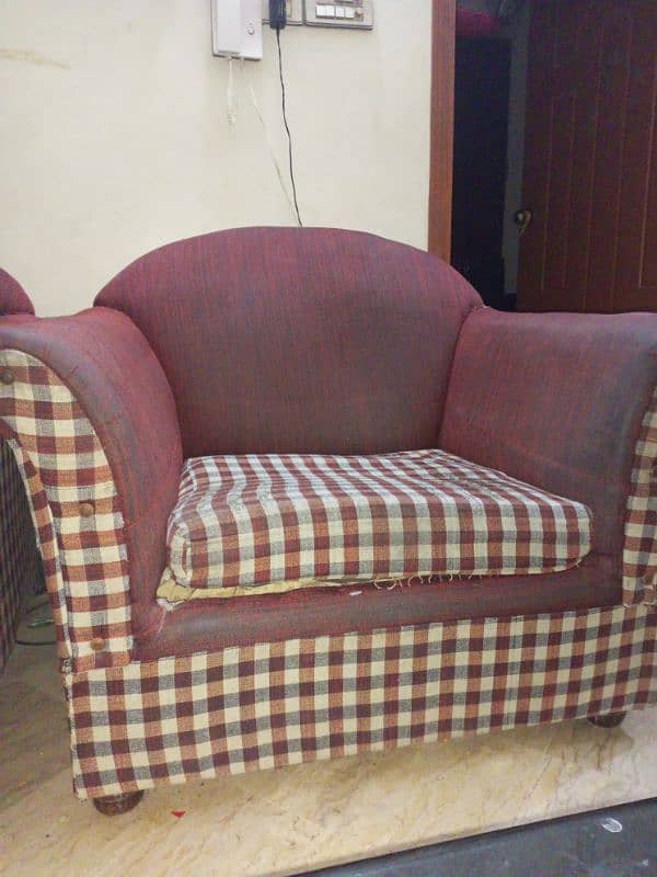 home used 5 seater sofa set original Moltyfom . 2