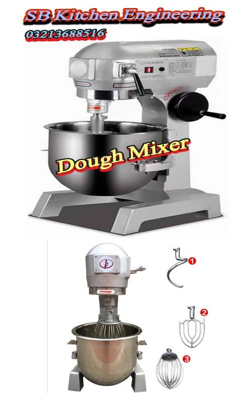 Commercial Pizza oven conveyor belt deck convection dough mixer china 1