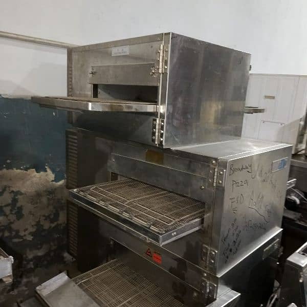 Commercial Pizza oven conveyor belt deck convection dough mixer china 19