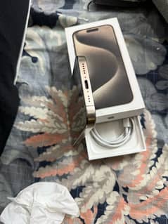 iPhone 15 pro 128k non pta . bought in April USA model