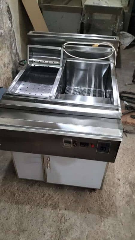 Commercial fryer gas & electric pizza ven hot plat dough mixer etc 17