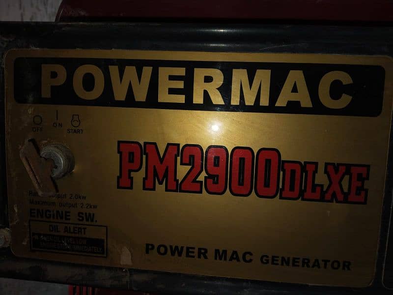 A generator in working condition for sale. 2