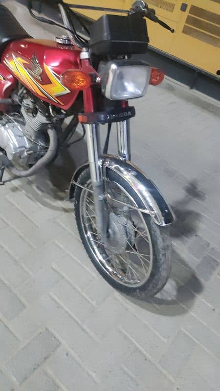 Honda 125 2021 model Karachi number 3