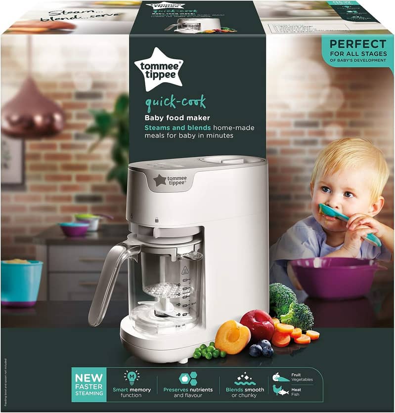 Tommee Tippee Quick Cook Baby Food Maker 6-in-1 4