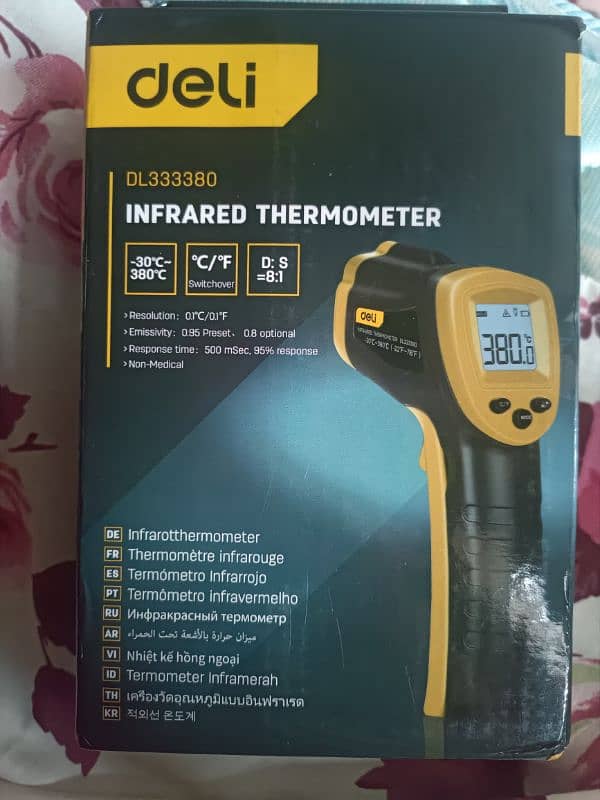 Deli Digital Thermometer IR Industrial (CashDelivery not possible) 1