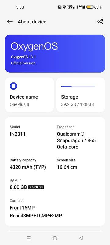 OnePlus 8 1