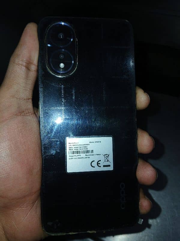 oppo a38 condition 10/9 back pa paper be laga howa ha jb sa leay ha 2