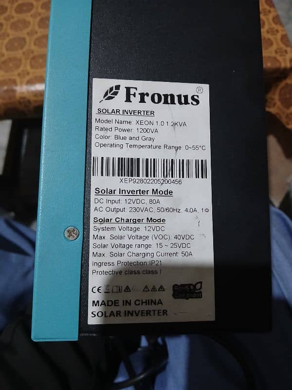 Fronus 1.2KVA Solar Inverter 1