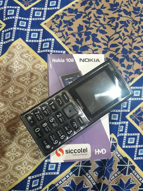 Nokia 108 Mobile new Model just Box open not used Dual sim 03099547046 0