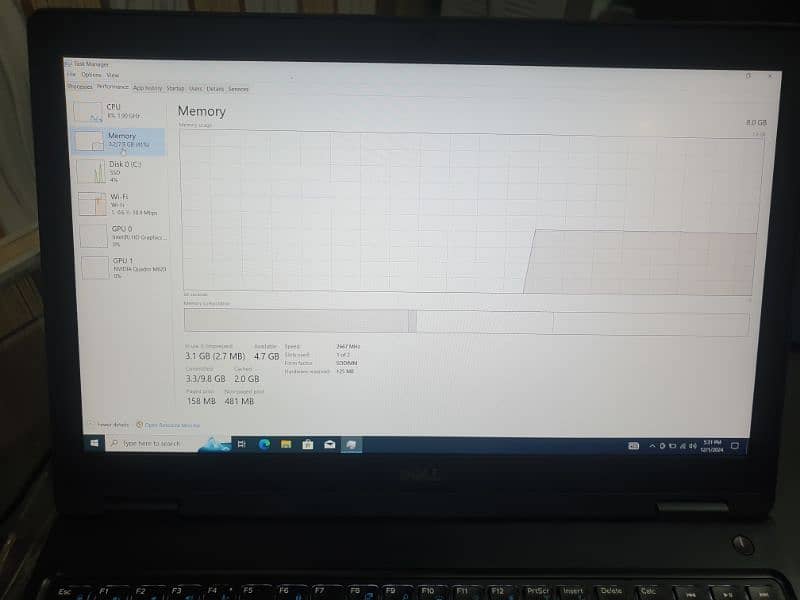 dell i7 6th HQ 8/256 2gb card 3