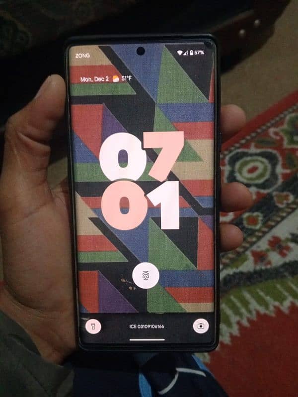 Google Pixel 6 pro Single sim C. P. I. D PTA approved 0