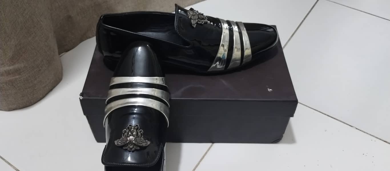 Versace formal slip-on shoes for men 2