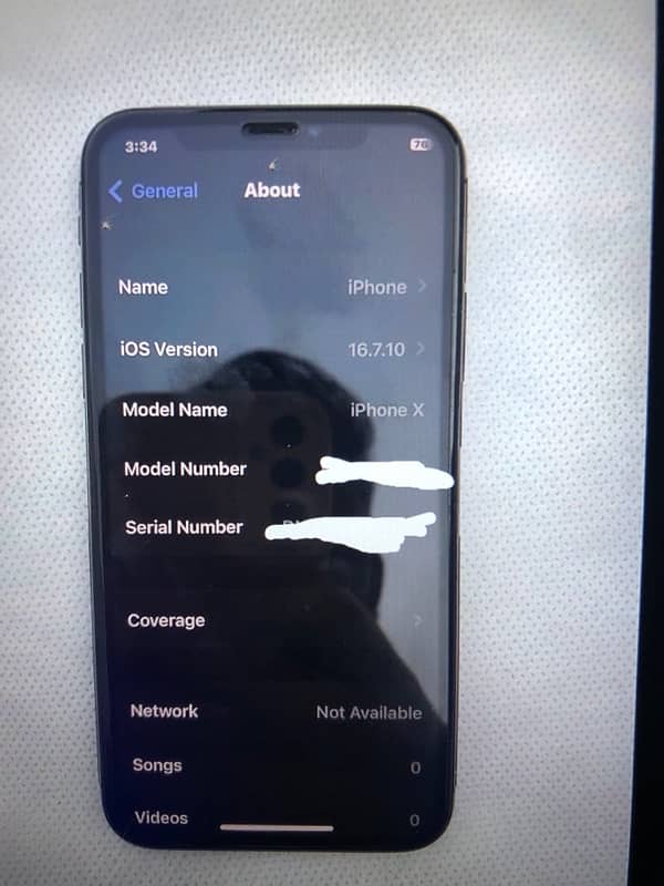 iphone X 256 GB JV for Urgent sale need Money 6