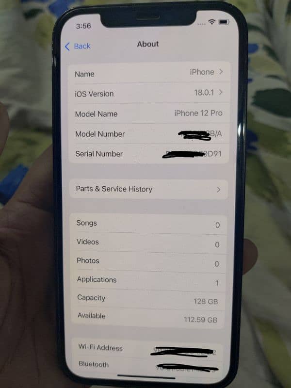 iphone 12 pro non PTA 128gb 3