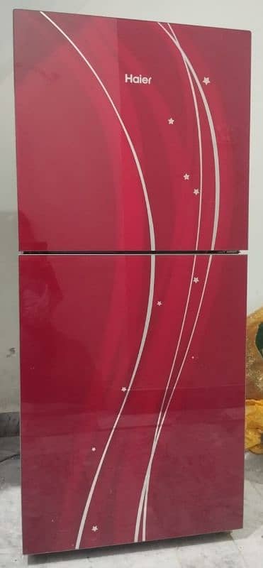 Haier HRF 216 Glass door refrigerator 0